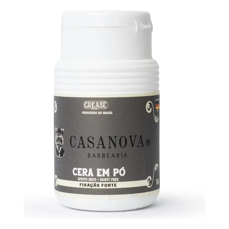 Cera Em Pó Casanova - Modela E Fixação Seco