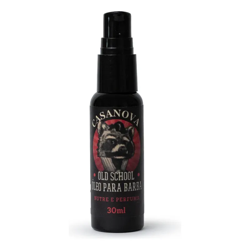 Óleo Para Barba Casanova 30ml Fragrância Suave Suave