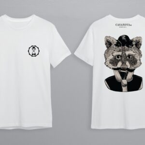Camiseta Guaxinim Branca